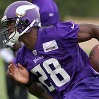 Vikings RB Adrian Peterson