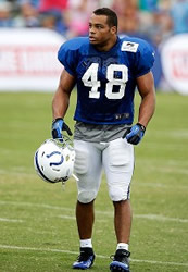 Indianapolis Colts LB Josh McNary