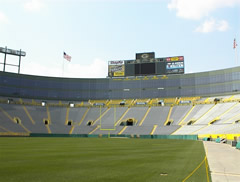 Lambeau Field, Site Of Where Vince Young Will Be Holding Clipboard In 2013