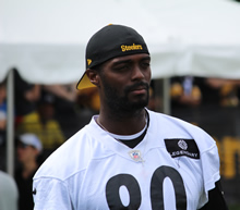 Steelers WR Plaxico Burress