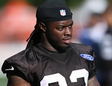 Cleveland Browns RB Trent Richardson